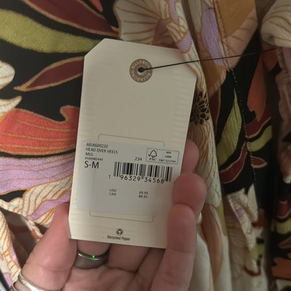 Head Over Heels Dress- Kimono Billabong NWT - Picture 8 of 8